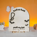 Personalized Baby's First Halloween Keepsake DIY Footprint Art FT23 - Kindlytoys