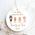 Personalized Ceramic Family Ornament, Family Keepsake CX02-23 - Kindlytoys