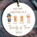 Personalized Ceramic Family Ornament, Family Keepsake CX02-23 - Kindlytoys
