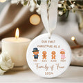 Personalized Ceramic Family Ornament, Family Keepsake CX02-23 - Kindlytoys