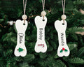 Personalized Christmas Dog Bone 2024 ornament, Personalized Pet ornaments CF28 - Kindlytoys