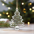 Personalized Christmas Family Names Tree Ornament, Christmas Tree Name Ornament CF139 - Kindlytoys