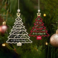 Personalized Christmas Family Names Tree Ornament, Christmas Tree Name Ornament CF49 - Kindlytoys