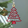 Personalized Christmas Family Names Tree Ornament, Christmas Tree Name Ornament CF49 - Kindlytoys