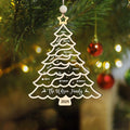 Personalized Christmas Family Names Tree Ornament, Christmas Tree Name Ornament CF49 - Kindlytoys