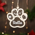 Personalized Dog Ornament, Dog Paw Ornament, Custom Pet Christmas Ornament CF42 - Kindlytoys