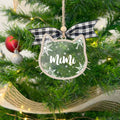 Personalized Dog Ornament, Dog Paw Ornament, Custom Pet Christmas Ornament CF42 - Kindlytoys