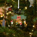 Personalized Family Christmas Ornament 2024 – Custom Family & Pet Ornament AV03-10 - Kindlytoys