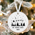 Personalized Family Christmas Ornament, Family Ceramic Ornament, Family Christmas Keepsake CX02-42 - Kindlytoys