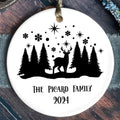 Personalized Family Christmas Ornament, Family Ceramic Ornament, Family Christmas Keepsake CX02-42 - Kindlytoys