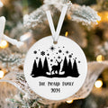 Personalized Family Christmas Ornament, Family Ceramic Ornament, Family Christmas Keepsake CX02-42 - Kindlytoys