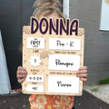 Personalized First/Last Day Of School Sign for Kid SS43 - Kindlytoys