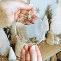 Personalized First Christmas Married Glass Ornament, Our First Christmas Married as Mr and Mrs Ornament, Wedding Glass GX05-14 - Kindlytoys