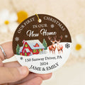Personalized First Christmas in Our New Home Ornament, Custom New House Gift Ideas, Couples New Home Ornament, Custom House Address Christmas Ornament, Housewarming Gifts CX01-17 - Kindlytoys