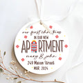 Personalized First Christmas in Our New Home Ornament, Personalized New Home Ornament, Custom House Address Christmas Ornament, Custom New House Gift Ideas, New House Ornament, Welcome Home Gifts CX01-5 - Kindlytoys