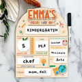 Personalized First Day Last Day of School Sign Interchangeable Names SS34 - Kindlytoys
