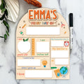 Personalized First Day Last Day of School Sign Interchangeable Names SS34 - Kindlytoys