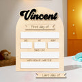 Personalized First Day Last Day of School Sign Interchangeable Names SS36 - Kindlytoys