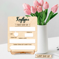 Personalized First or Last Day of School Sign Interchangeable Names SS65 - Kindlytoys