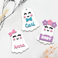 Personalized Halloween Tag,  Boo Bag Tags, Custom Halloween Gifts, Custom Acrylic Name Tags, Custom Boo Basket HX13 - Kindlytoys