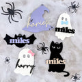 Personalized Halloween Tags, Halloween Gifts Halloween Decor, Custom Halloween Tag HX08 - Kindlytoys
