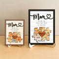 Personalized Mom Puzzle With Kids Names Sign, gifts for mothers, unique gifts for mom MS01 - Kindlytoys