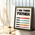 Personalized Plaques Dad Wooden Sign, I Am Their Father Dad Wooden Sign, Gift ideas for dad, Fathers Day Gift IA01 - Kindlytoys
