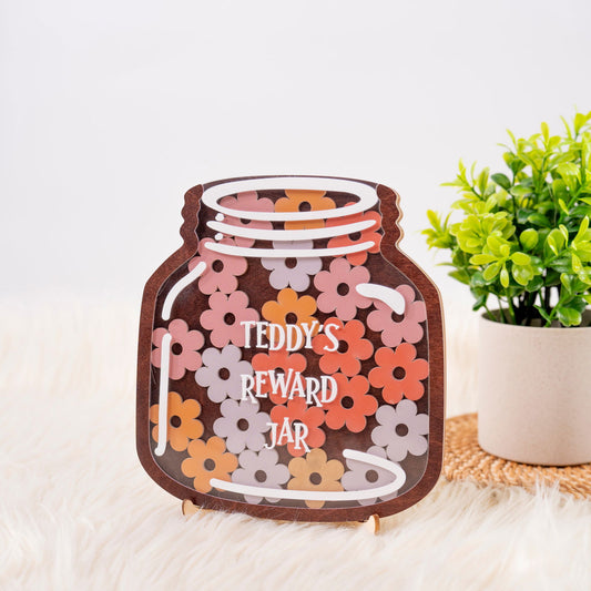 Personalized Reward Jars for Kids, Classroom Reward Jar, Good Behavior Jar, Kids Behaviour Jar PY99 - Kindlytoys