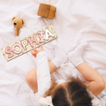 Personalized Wooden Name Puzzle with Custom Themed Backgrounds, Montessori Toddler Puzzle, Customizable Puzzle Board for Kids, Gifts For 1 Year Old NP40 - Kindlytoys