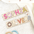 Personalized Wooden Name Puzzle with Custom Themed Backgrounds, Montessori Toddler Puzzle, Customizable Puzzle Board for Kids, Gifts For 1 Year Old NP40 - Kindlytoys