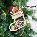 Reindeer Baby's First Christmas Ornament 2024, Shake Babies Ornament CF38 - Kindlytoys