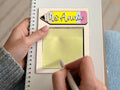 Sticky Note Holder for Teacher Appreciation Gift, Personalized Teacher Gift, Note Pad Holder, Custom School Gift, Note Holder SN04 - Kindlytoys