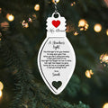 Teacher Christmas Light Ornament, A Teachers Light, Christmas Light Ornament KT06 - Kindlytoys
