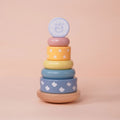 Wooden Stacking Tower, Wooden Montessori Toys KL02 - Kindlytoys